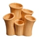 thumbnail image 1 of Organizador multifuncional de cerámica coral para baño, versátil y decorativo. Naranja, 1 of 9