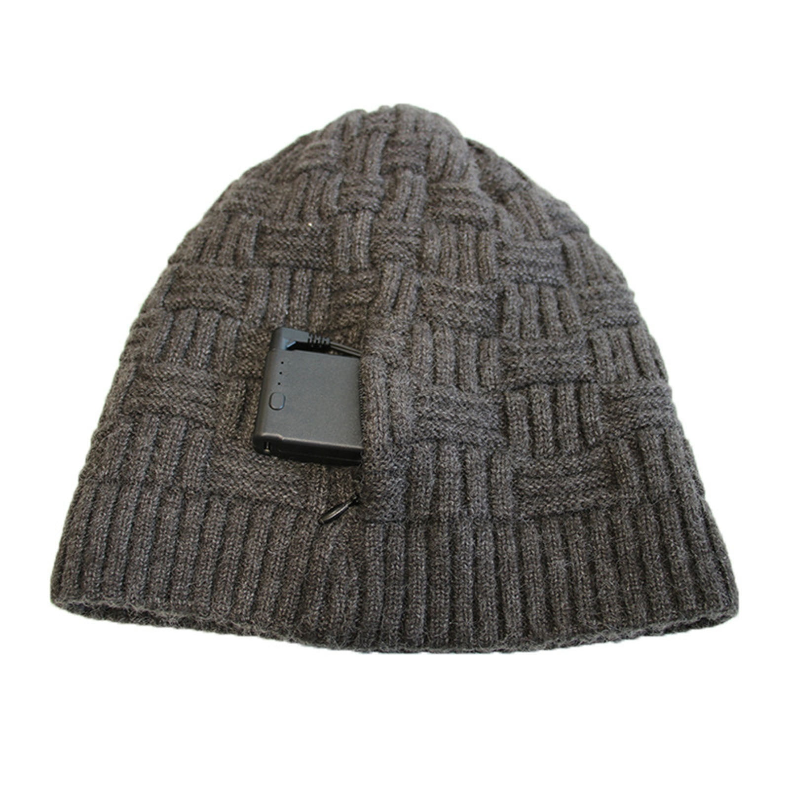 MIEVNIO Rechargeable Heated Hat - Electric Winter Fleece Cap With Battery For Men & Women - View #4