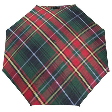 

ANYWAY.GO Windproof & Water-Resistant Compact Foldable Travel Umbrellatotes Cloth Knitted Textile Quilted Portable Travel Umbrella，Diameter 42.5 in