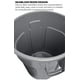 thumbnail image 2 of Cubo de basura/basura Rubbermaid BRUTE Heavy-Duty 75,7 L blanco x6, 2 of 7