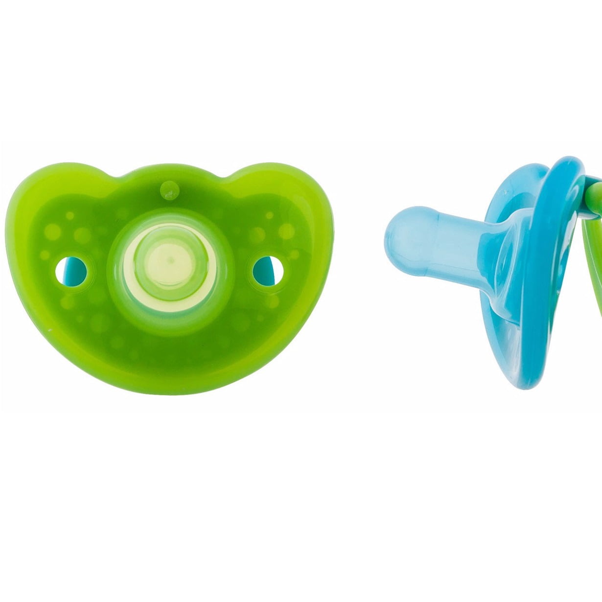 The First Years GumDrop Hospital Pacifier With Ring 618 Months Boy