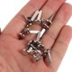 thumbnail image 3 of unbranded 200Ud Sujetadores Brad De Metal Color Plata Para Y Arreglos En Sofás Interiores, 3 of 8