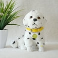thumbnail image 2 of Nmdmisc Simulation Pet Dog Toy,Interactive Robotic Dog Toy for Kids - Lifelike Pet Companion, Home Office Decoration Collection Gift, Black and White, 2 of 6