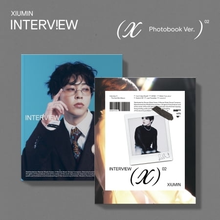 Interview X- Photobook Random Cover Version - incl. Photobook, Photocard, Photofilm, Polaroid, Folding Poster   Envelope