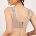 thumbnail image 4 of Sngxgn Women's Smoothing with Seamless Stretch Wireless Lightly Comfort Bra(Beige,44/100), 4 of 4
