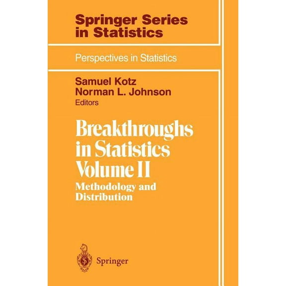 Breakthroughs in Statistics: Methodology and Distribution, (Paperback)