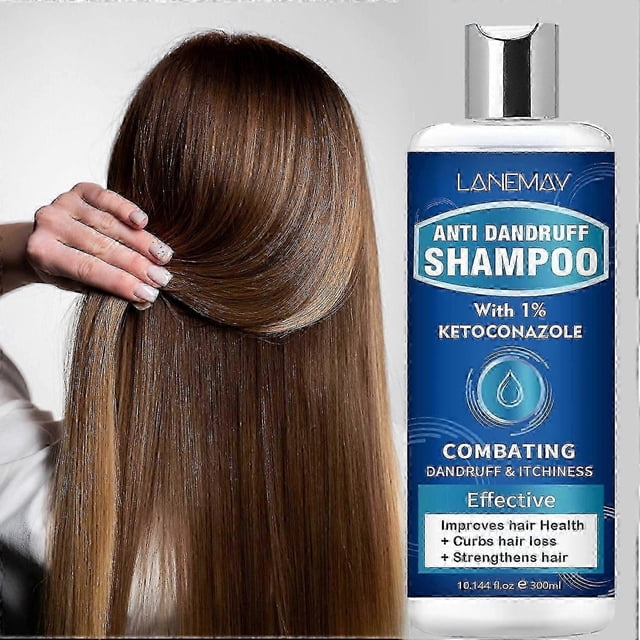Anti Fungal Shampoo for Folliculitis, Seborrheic Dermatitis, Psoriasis, Anti-Dandruff Shampoo, Relieves Itchy and Dry Scalp, Cleansing Oil Control Sha