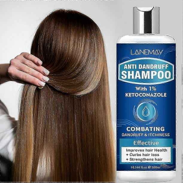 Anti Fungal Shampoo for Folliculitis, Seborrheic Dermatitis, Psoriasis, Anti-Dandruff Shampoo, Relieves Itchy and Dry Scalp, Cleansing Oil Control Sha