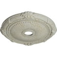 thumbnail image 3 of Ekena Millwork 27 1/2"OD x 3 7/8"ID x 2 1/4"P Heaton Ceiling Medallion (Fits Canopies up to 6 1/2"), Hand-Painted Pot of Cream Crackle, 3 of 6