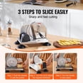 thumbnail image 4 of Riforla VEVOR Manual Bread Slicer 0 6 Electrical Tools Silver, 4 of 9
