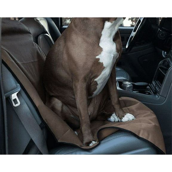 Majestic Pet | Bucket Seat Cover for Dogs and Cats, Universal fit for Cars, Trucks and SUVs, Waterproof, Scratch Resistant, Tan