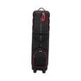 thumbnail image 3 of LOVIVER Carry Golf Club Carry Bag Comfortable Lock Foldable with Wheel Sturdy Base Glove Red, 3 of 8