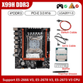 thumbnail image 4 of X99H Desktop Motherboard+E5 2666 V3 CPU+Thermal Grease LGA2011-V3 B85 DDR3X4 ECC Slot M.2 NVME PCI-E 3.0 X16, 4 of 5