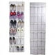 thumbnail image 3 of Zapatero colgante, organizador de zapatos sobre la puerta Ahorro de espacio Zapatero 24 bolsillos Ahorro de espacio con 3 ganchos para cocina Armario Dormitorio Hogar Vhermosa  HFP-0330, 3 of 6