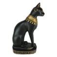 thumbnail image 4 of Ebros Egyptian Cat Goddess Bastet Seated With Hieroglyphs Base Figurine, 4 of 6