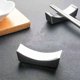 thumbnail image 2 of Soporte para palillos de acero inoxidable de 4 piezas, soporte para tenedor, soporte para palillos de porcelana, soporte para cuchara de cena de estilo chino, soporte para cuchillos, 2 of 5