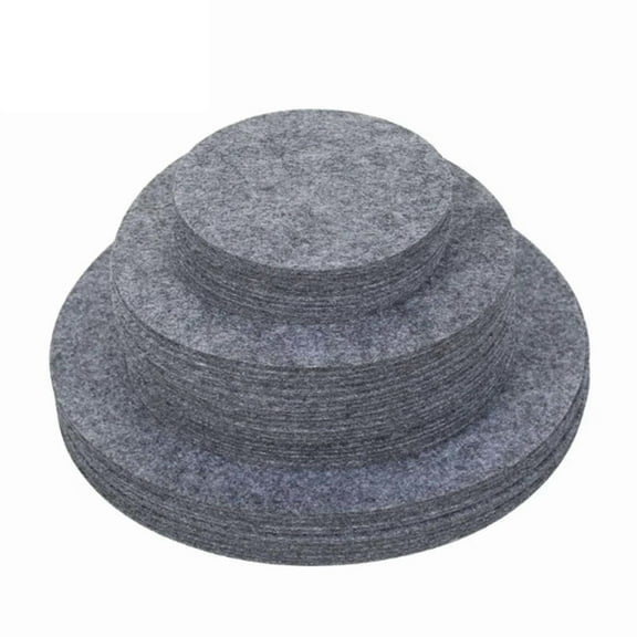 40Pcs Thick Felt Coasters for Plates and Pots Absorbent Kitchen Accessories