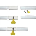 thumbnail image 3 of Air conditioning semi-automatic drain washing machine water inlet hose extension drip dehydration hose Home water intake hose Inner diameter 16mm, outer diameter 23mm, 3 of 4