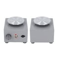 thumbnail image 3 of Pottery Wheel, Gray Rust Proof Turntable Mini Pottery Wheel Alloy Plastic With Water Basin For School Teaching For Kids, 3 of 8