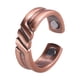 thumbnail image 2 of Anillo magnético de cobre antiguo puro con energía magnética, creativo, personalizado, abierto, pulsera., 2 of 3