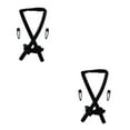 thumbnail image 3 of mmirethe Femmes Fille Cheveux Bigoudis Sans Chaleur Forme Bandeau Noir 42cm 2Set, 3 of 6
