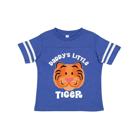 

Inktastic Daddys Little Tiger Jungle Animal Boys Gift Toddler Boy Girl T-Shirt