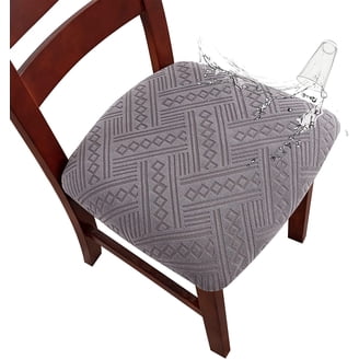 Artiss Dining Chair Covers 6x Slipcovers Spandex Stretch Banquet Wedding Grey