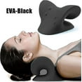 thumbnail image 2 of Neck Shoulder Stretcher Relaxer Massage Pillow Cervical Chiropractic Traction Device For Pain Relief Cervical Spine Alignment, 2 of 5