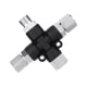 thumbnail image 2 of Accesorios para adaptadores de aerógrafo, ajuste de manguera de aerógrafo resistente Sin perilla de ajuste, 2 of 9