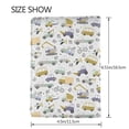 thumbnail image 3 of Rateoe Transport 1 Pattern Passport Holder Wallet Leather Mulit-purpose Travel Wallet Credit Cards Case ,Passport Cover for Women Men-6.5 in, 3 of 5