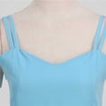 thumbnail image 5 of HomeGardon Sleeveless Dress for Women Clearance Fashion Women Summer Square Neck Doll Dress Printing Sleeveless Suspender Dress, 5 of 5