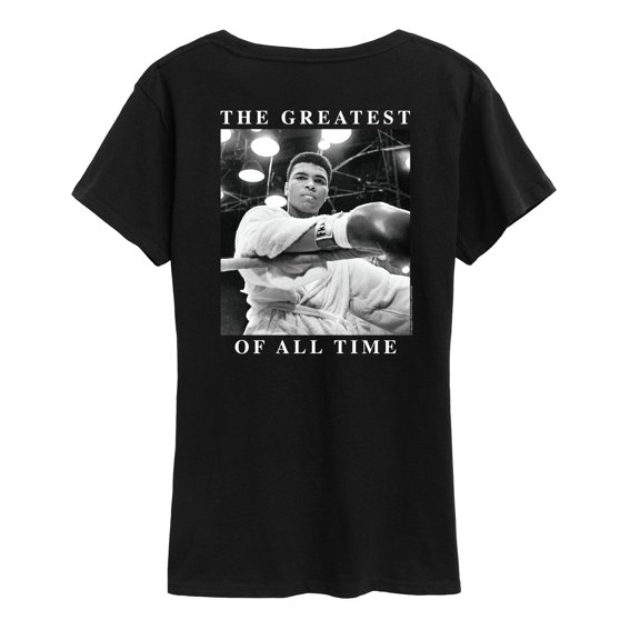Muhammad Ali - Ali Greatest Of All Time-Women's Short Sleeve Graphic T-Shirt