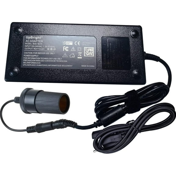 12V AC DC Adapter Power Converter 110 120V to 12VDC fit 9A 8.5A 8A 7.5A 7A 6A 5A 4A Supply 12 Volts Auto Cigarette Lighter Socket Plug Electric Car Mini Fridge Cooler Warmer at Home