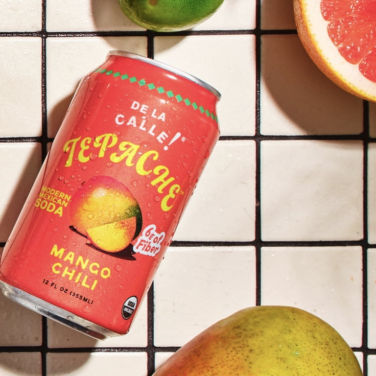 De La Calle Tepache, Cactus Prickly Pear, Modern Mexican Soda, 12