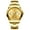 All Gold Men's Style, variant on Gold Couple Watches Hot-Selling Model for Women and Men, Business Waterproof Steel Band Couple Quartz Watches, Fashionable Business Wristwatches