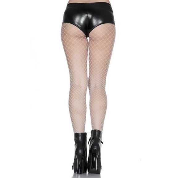 Sky Hosiery 9030-SKY BLUE Mini Diamond Net Spandex Pantyhose, Sky Blue