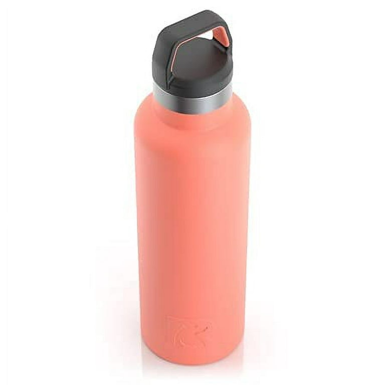 RTIC 32 oz Vacuum Insulated Water Bottle, Metal Stainless Steel Double Wall  Insulation, BPA Free Reusable, Leak-Proof Thermos Flask for Hot and Cold  Drinks, Travel, Sports, Camping, Coral 