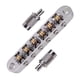 thumbnail image 5 of de puente rodillo taldo para guitarra eléctrica Gloria Puente de guitarra eléctrica Plata, 5 of 6