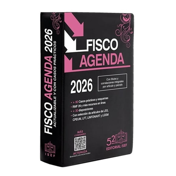 Fisco Agenda Rosa 2026, de Ediciones Fiscales Isef, ISEF