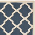 thumbnail image 4 of Safavieh Courtyard Navy Indoor Outdoor Rug - Square 7'10", 4 of 5