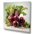 thumbnail image 2 of Designart "Deep Red Beetroot Underneath" Animals Bee Wall Decor, 2 of 7