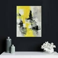 thumbnail image 5 of Nawypu  Yellow Wall Decor Gray Canvas Pictures Wall Art Abstract Paintings Black White Large Framed Artwork for Bedroom Living Room Kitchen Office Bathroom Decorations, 5 of 5