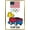 Gold Framed Version, variant on Team USA x Peanuts – Woodstock Drives the Zamboni Wall Poster, 22.375" x 34"