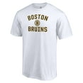 thumbnail image 2 of Men's  White Boston Bruins Victory Arch T-Shirt, 2 of 3
