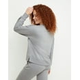thumbnail image 2 of Hanes Originals Women's French Terry Sweatshirt Concrete Heather M, 2 of 7