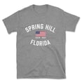 thumbnail image 1 of Spring Hill Florida Patriot Men's Cotton T-Shirt, 1 of 1