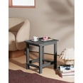 thumbnail image 3 of BAIVAKON Outdoor Side Table for Patio: 16" HIPS Weather - Resistant BAIVAKON Tables Set of 2 - Small Square End Tables for Backyard Pool Porch Balcony - Indoor Outdoor Double Layer Table Grey, 3 of 6