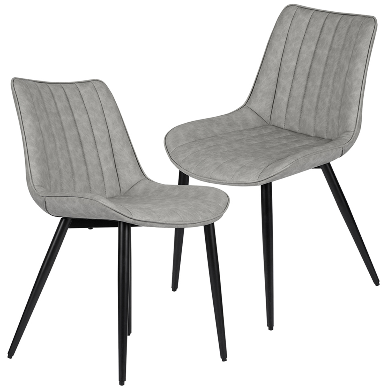 AVAWING Dining Chairs Set of 2, Mid Century Modern Dining Chairs with