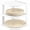White, variant on Plate Organizer for Cabinet - 3 Tier Bamboo Corner Shelf Cabinet Organizer for Plates, Bowls, Mugs and Pantry Storage, Space Saving Countertop and Cabinet Corner Shelf,