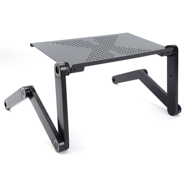Ccdes Portable Laptop Desk Notebook Stand Table Tray with Mouse Holder Sofa Bed Black,Laptop Desk, Notebook Stand Table